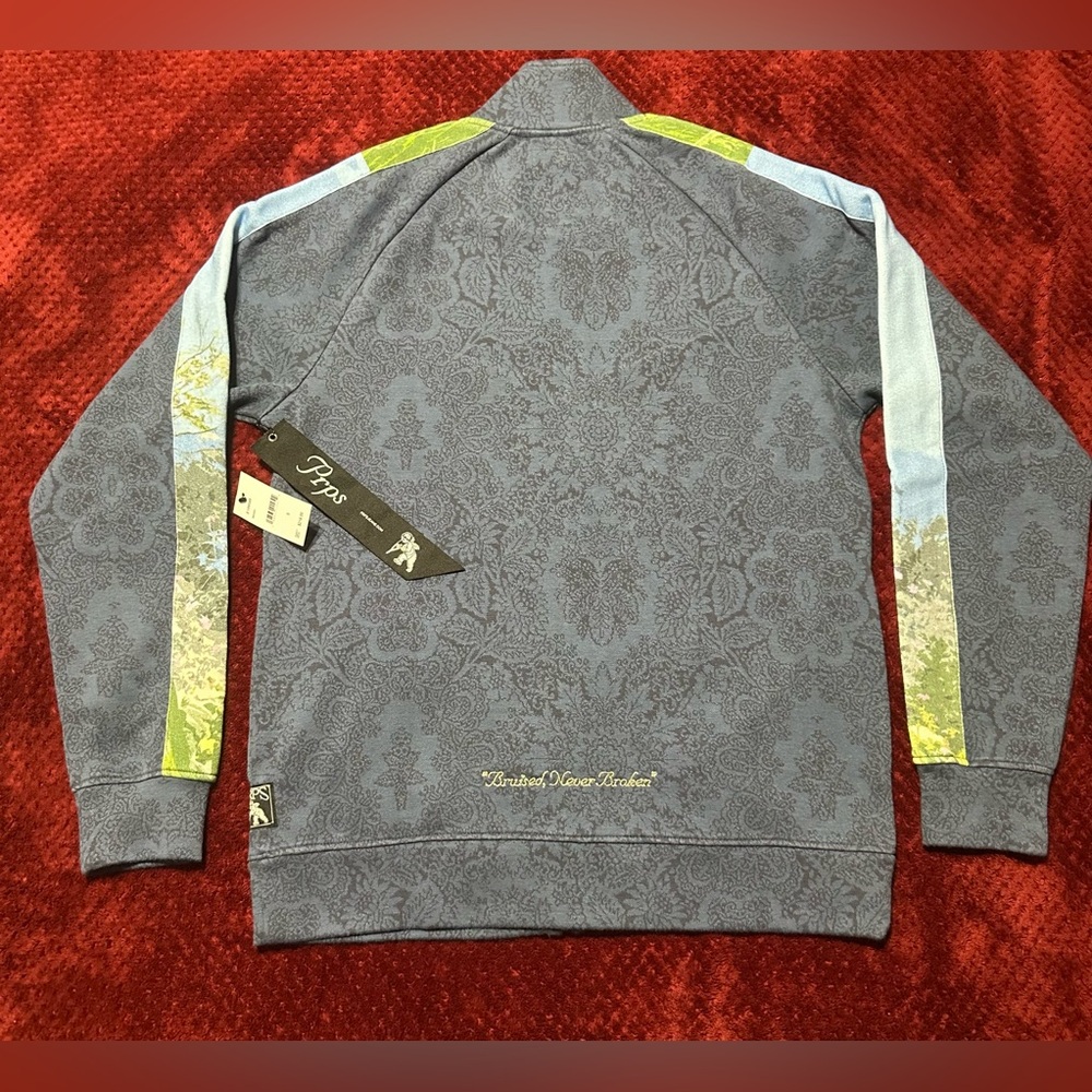 PRPS Blue Track Jacket - Picture 2 of 6